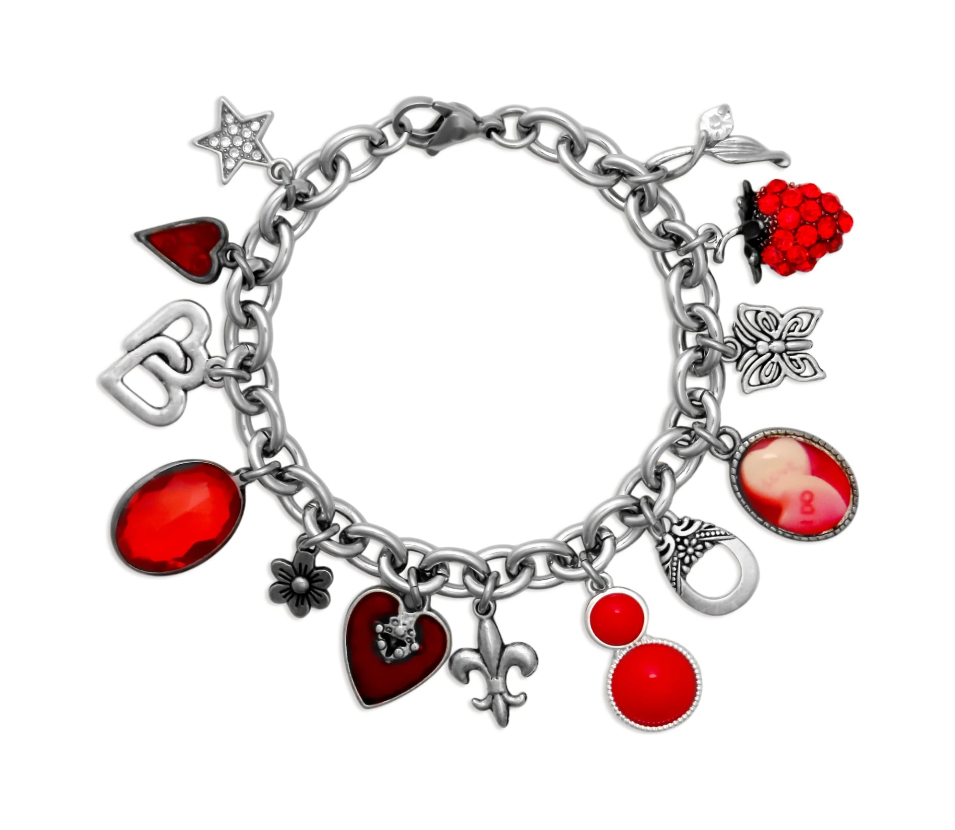 Crimson Cardinal Bracelet