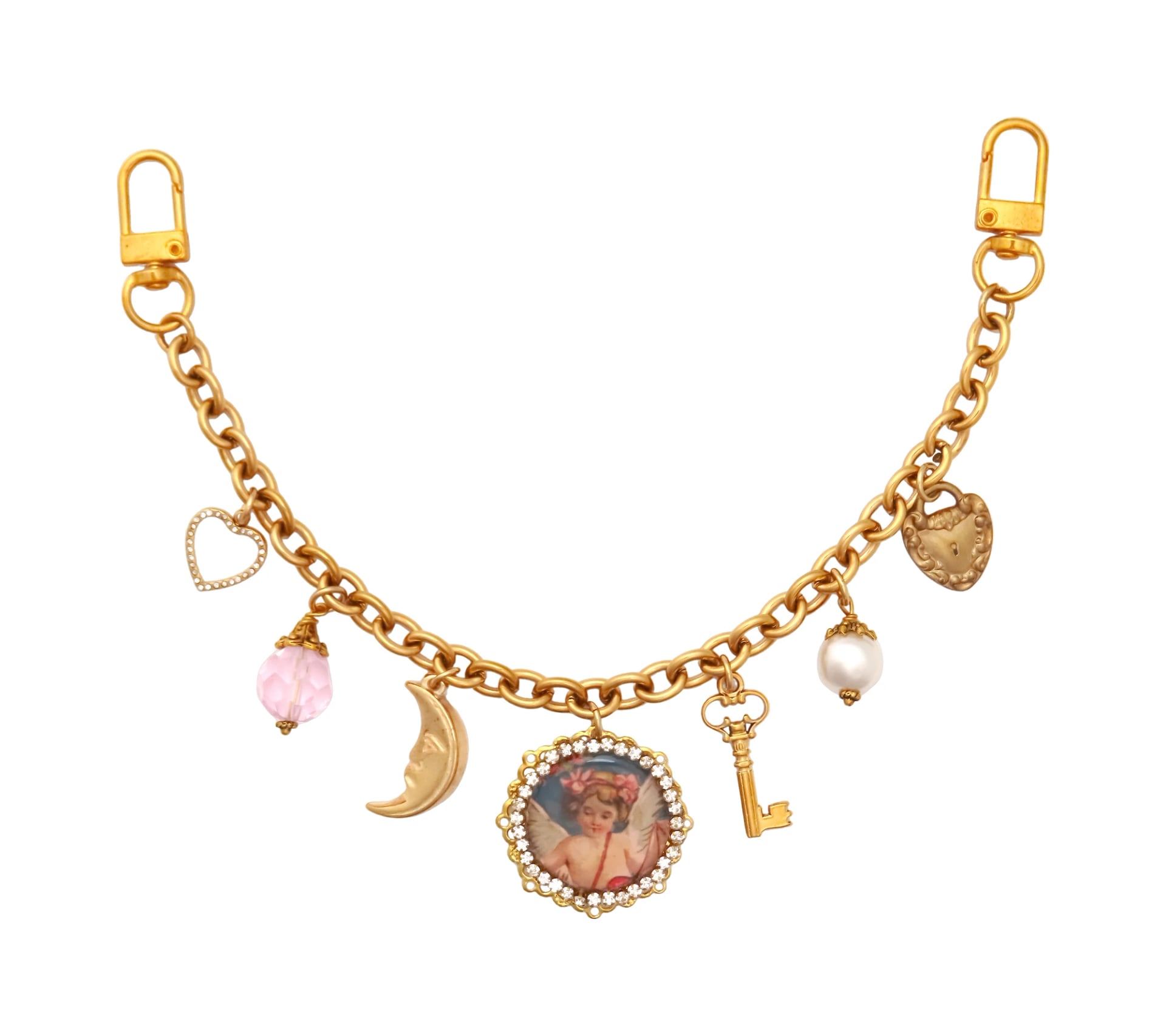Angelic Portrait Purse Chain
