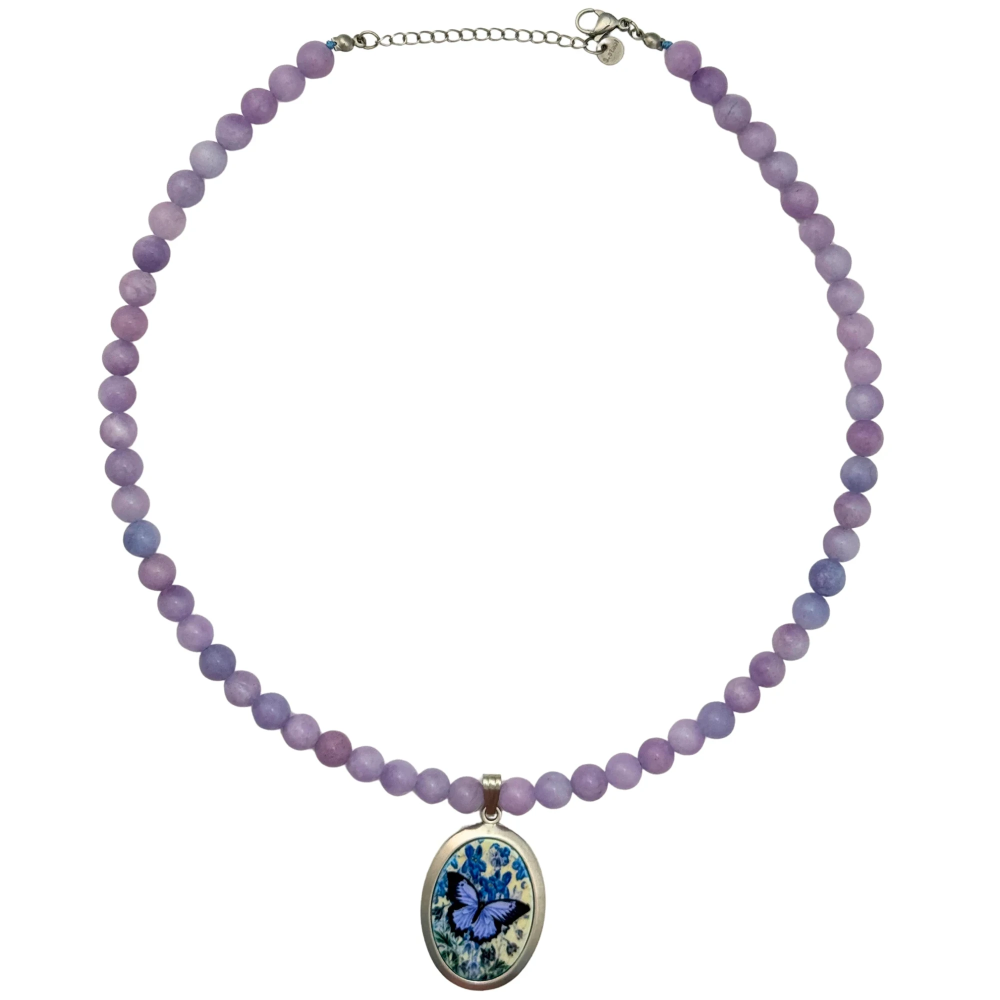 Bluebell Butterfly Necklace