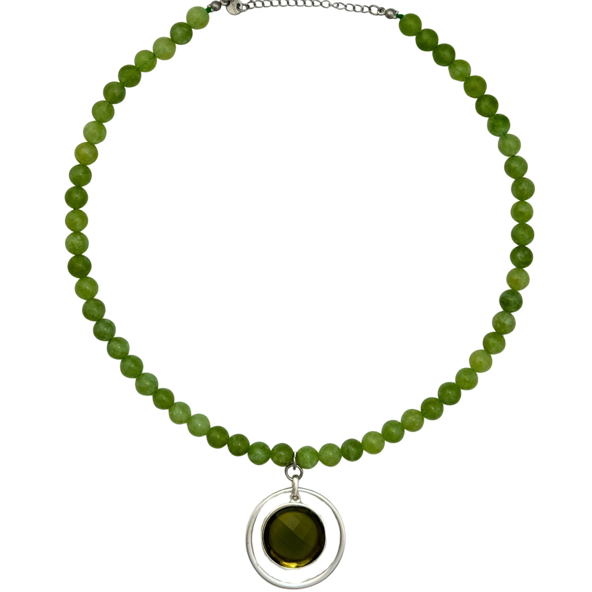 Verdant Halo Necklace